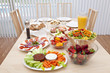 Photo: Dining Table Laid For a Healthy Salad Lunch Dining Table Laid For a Healthy Salad Lunch