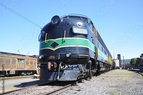Photo: Diesel Locomotive at Steamtown NHS in Scranton, Pennsylvania Diesel Locomotive at Steamtown NHS in Scranton, Pennsylvania