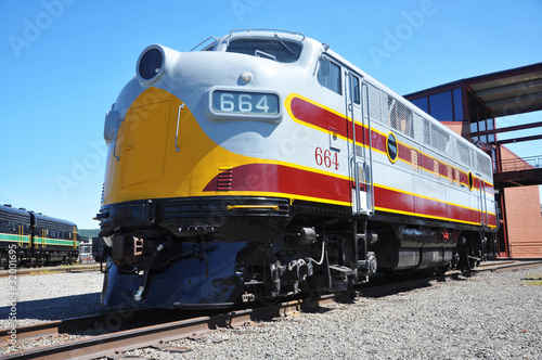 Photo: Diesel Locomotive at Steamtown NHS in Scranton, Pennsylvania Diesel Locomotive at Steamtown NHS in Scranton, Pennsylvania