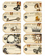 10 étiquettes