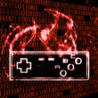 illustration of the joystick illustration of the joystick