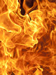 Burning flames for detail