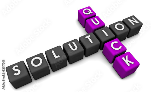 Illustration: Quick Solution Quick Solution