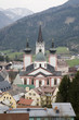 Mariazell - landscape and pilgrim basilica Mariazell - landscape and pilgrim basilica