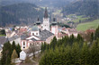 Mariazell - landscape and pilgrim basilica Mariazell - landscape and pilgrim basilica