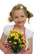 Mädchen mit Blumen