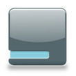 Button spare grau