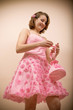 Girl in a Pink Dress Girl in a Pink Dress