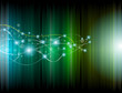Abstract Lights Business Cards