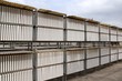 plasterboard industrial production drying outdoor