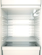Empty fridge interior. 3D render.