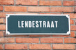 Bruges, panneau de rue