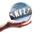KFZ Meisterbetrieb! Button, Icon