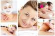 Photo: Collage of young people relaxing Collage of young people relaxing