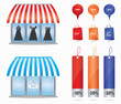 Cute shop icons