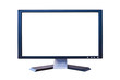 wide screen LCD monitor with blank screen