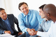 Business handshake