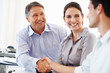 Business greeting