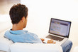 Man using laptop