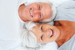 Cheerful senior couple