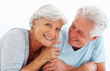 Smiling senior couple