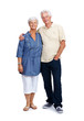 Photo: Happy senior couple standing together Happy senior couple standing together