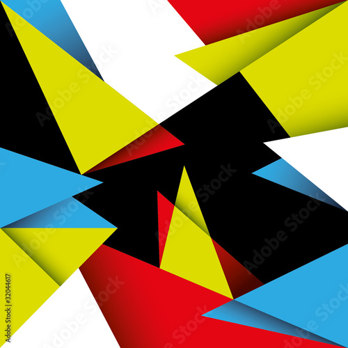 Vector: Abstract background with colorful geometric shapes. Abstract background with colorful geometric shapes.