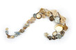Sea Wave made of several types of Shells. Summer Theme Sea Wave made of several types of Shells. Summer Theme