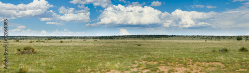 Photo: Grassy prairie of Texas - panorama Grassy prairie of Texas - panorama