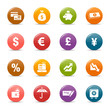 Colored dots - Finance icons
