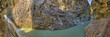 Panorama: Roffla canyon Switzerland