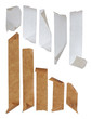 brown and white Strips of masking tape