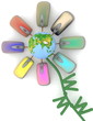 www flag internet flower