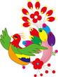 Vector Illustration of colorful cartoon Phoenix Vector Illustration of colorful cartoon Phoenix