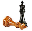 Chess isolated on white background