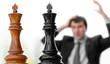 man playing chess