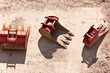 Three, four and five-forked excavator buckets