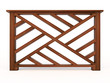 Design wooden railing with wooden balusters Design wooden railing with wooden balusters