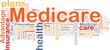 Medicare background concept