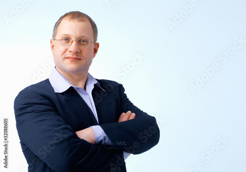 Photo: Man with Folded Hands Man with Folded Hands