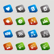Cut Squares - Social media icons