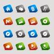 Cut Squares - Classic web icons