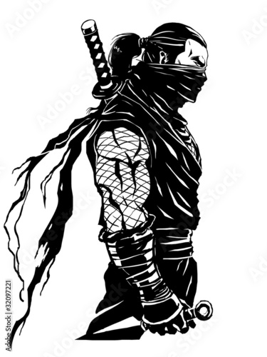 Illustration: shinobi ninjas shinobi ninjas