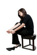 Woman with Sore Feet
