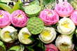 lotus flower and seedpod