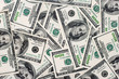 Photo: American dollars background American dollars background