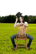 Woman Wearing a Top hat Woman Wearing a Top hat