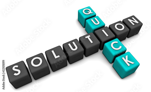 Illustration: Quick Solution Quick Solution