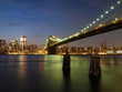 Photo: New York City Skyline and brooklyn bridge New York City Skyline and brooklyn bridge