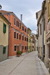 Picturesque lane in the old village of Skradin